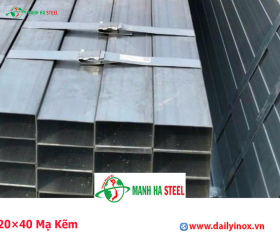 Thép Hộp 20×40 Mạ Kẽm