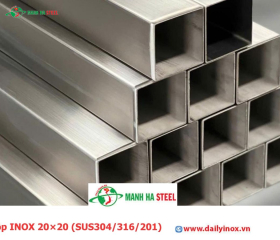 Bảng Báo Giá Hộp INOX 20×20 (SUS304/316/201)