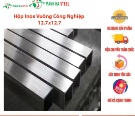Hộp Inox Vuông Trung Quốc 12.7x12.7: Đặc Điểm, Ứng Dụng và Bảng Giá Tại Đại Lý Inox Mạnh Hà