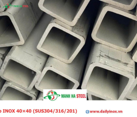 Bảng Báo Giá Hộp INOX 40×40 (SUS304/316/201)