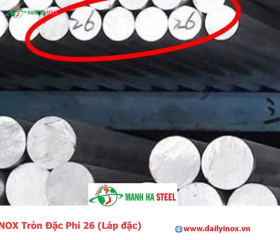 Bảng Báo Giá INOX Tròn Đặc Phi 26 (Láp đặc)