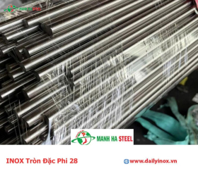 Bảng Báo Giá INOX Tròn Đặc Phi 28