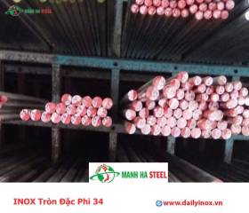Bảng Báo Giá INOX Tròn Đặc Phi 34
