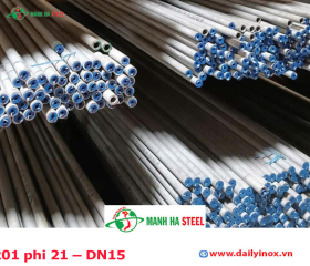 Bảng Báo Giá Ống inox 201 phi 21 – DN15