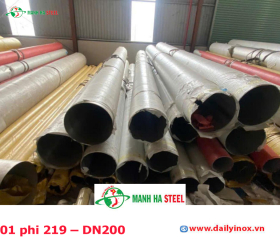Bảng Báo Giá Ống inox 201 phi 219 – DN200
