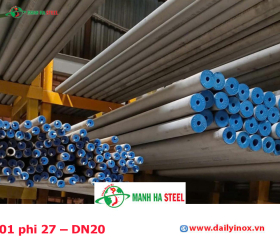 Bảng Báo Giá Ống inox 201 phi 27 – DN20