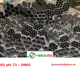 Bảng Báo Giá Ống inox 201 phi 73 – DN65