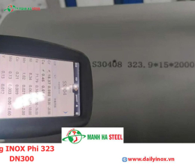 Bảng Báo Giá Ống INOX Phi 323 DN300