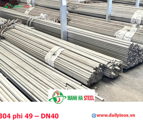 Bảng Báo Giá Ống inox 304 phi 49 – DN40