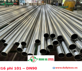 Bảng Báo Giá Ống inox 316 phi 101 – DN90