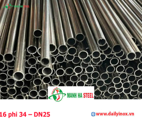Bảng Báo Giá Ống inox 316 phi 34 – DN25