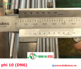 Bảng Báo Giá Ống inox phi 10 (DN6)