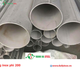 Bảng Báo Giá Ống inox phi 200