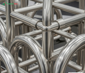 Ống inox trang trí 100 mm, Ống thép inox trang trí 100 mm (phi 100)