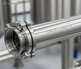 Ống inox vi sinh 200 mm, Ống thép inox vi sinh 200 mm