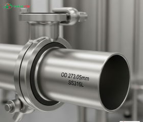 Ống inox vi sinh 273.05 mm, Ống thép inox vi sinh 273.05 mm