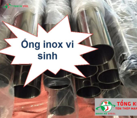 Bảng báo giá ống inox vi sinh