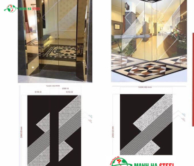 Bảng báo giá tấm cửa cabine Kẻ Chéo