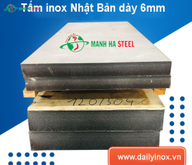 Tấm inox Nhật Bản dày 6mm