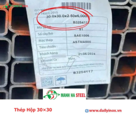 Thép Hộp 30×30