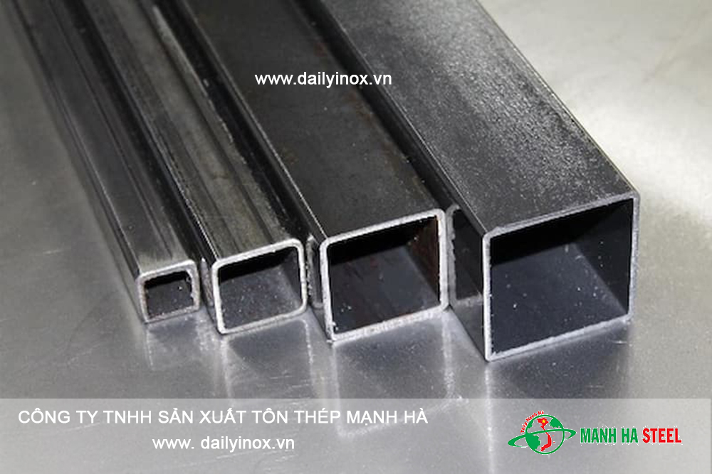 Hộp inox vuông trang trí 20x20 - Đại lý inox Mạnh Hà